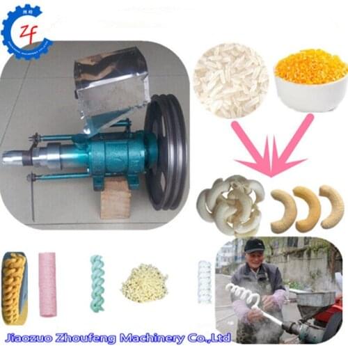 Maize puffing machine corn puffs extruder extruding machine rice puff snack food making machine