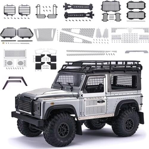 Metal OP Simulated Decorations Accessaries Diy For MN Model D90 D91 MN99 MN99S 1/12 RC Car Window Mesh Upgrade Spare Parts