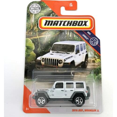 2020 Matchbox Car 1/64 2018 JEEP WRANGLER JL Metal Diecast Collection Alloy Model Car Toys