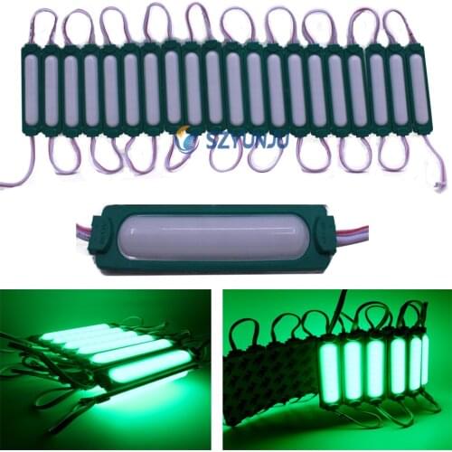 2W 5730 Green injection led module 160 degrees 12V Waterproof LED Module lighting Led Sign Backlights For Channel Letters 1set