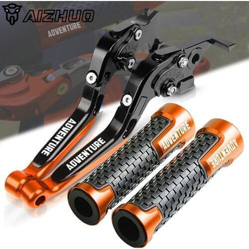 Motorcycle CNC Brake Clutch Levers Handlebar Handle Hand Grips FOR SuperAdventure1290 1290 ADV S T R 2015-2018 2019 2020