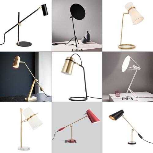 Desk Lamp Originality Northern Europe Concise Light Luxurious Personality A Living Room Study Bedroom Bedside Marble Desk Lamp