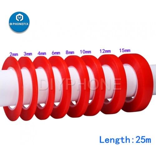 25M Double-sided Acrylic Foam Adhesive Tape Sticker 2mm 3mm 10mm 12mm 15mm for Mobile Phone Tablets LCD Screen Repair Hand Tools