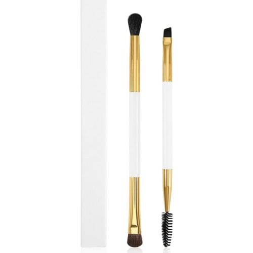 2019 NEW Eyebrow Brush Double Sided Eyebrow eyebrow brush professional makeup brushes for eye Brow Brush