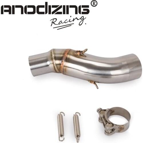 Motorcycle Exhaust middle pipe For KAWASAKI Ninja 300 NINJA300 2013 2014 2015 pipe without exhaust