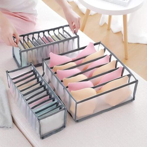 Underwear Storage Box Bra Socks Panties Drawer Organizers Home Room Cabinet Organization Drawer Divider Dormitory Save Space