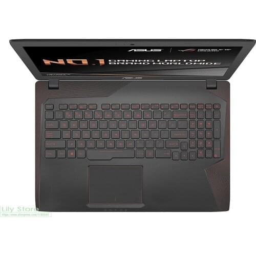 Notebook Keyboard Cover Protector For Asus Rog Strix Fx53Vd Zx53Ve Zx73Vd Gl753Vm Gl553 Fx73Vd Gl753Vd Zx553Vd 17.3 15.6 Inch