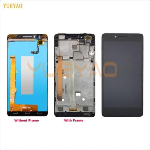 5.0" For Lenovo A6010 LCD Display Touch Screen Digitizer Assembly With Frame Replacement Parts For Lenovo A6010 Display
