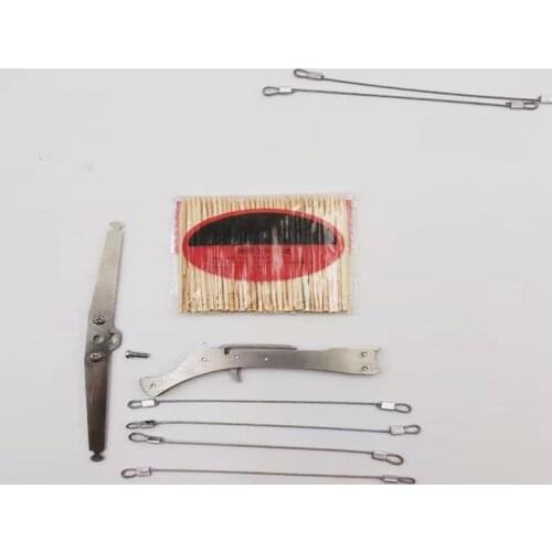 Toothpick Toy Bow String And Creative Mini Stainless Steel Unboxing Childrens Classic Series Parent Child Sports Competition