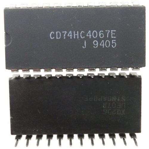 1pcs/lot CD74HC4067E CD74HC4067 74HC4067 DIP-24 In Stock