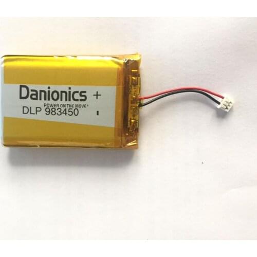 3.7V polymer lithium battery 2000mAh 103450 rechargeable battery 983450 battery protection board