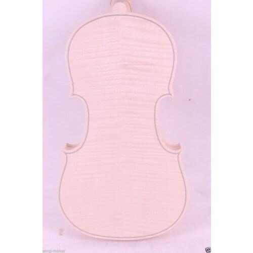 4/4 unfinished violin Flame maple wood 4/4 High quality New #2026