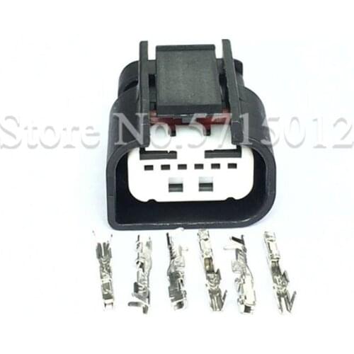 6 Hole Car Rear View Camera RVC Plug Auto Waterproof Electrical Connector For Ford Focus