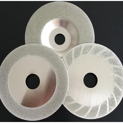 Free shipping of 1PC 100/110mm diamond coating cutting disc saw blade for pottery/porcelain ceramics/tile/glass wet cutting