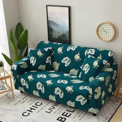 24 colors Slipcover Stretch Four Season Sofa Covers Furniture Protector Polyester Loveseat Couch Cover Sofa Towel 1/2/3/4-seater
