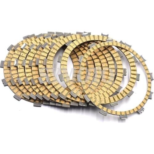 Motorcycle Friction Clutch plates disc For Yamaha YZF-R1 R1 2004-2008 YZ1-S 08-11 FZ1 Naked Version FZS1000 FZ1 Fazer FZS1 YZ1-N