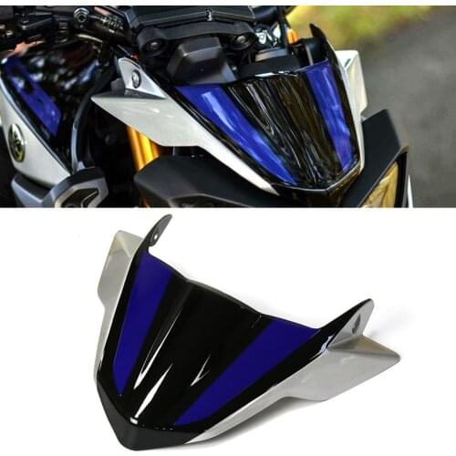 For YAMAHA MT-09 MT09 FZ09 2017-2020 Front Windshield Windscreen Airflow Wind Deflector Front Beak Fairing