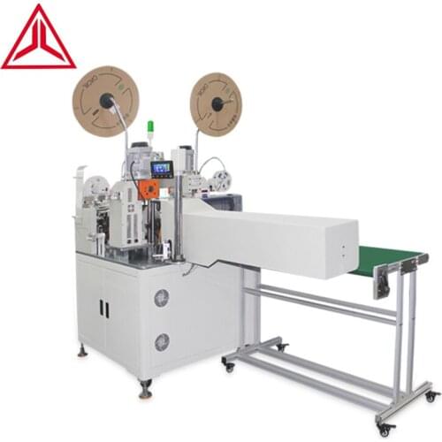 JL-131S Fully Automatic 20 PIn Flat Flexible Cable Cutting Stripping And Crimping Machine