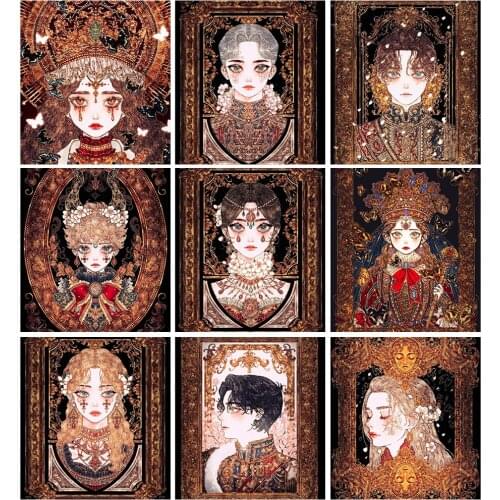5D DIY Diamond Painting Classical Portrait Rhinestone Embroidery Kit Home Decoration Hanging Painting Gifts Can Be Customized