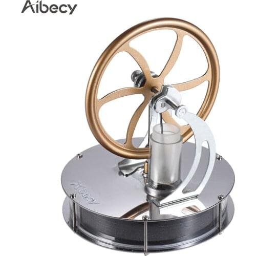 NEW Low Temperature Stirling Engine Motor Model Heat Steam Educational model for Kids students and teachers Top Quality