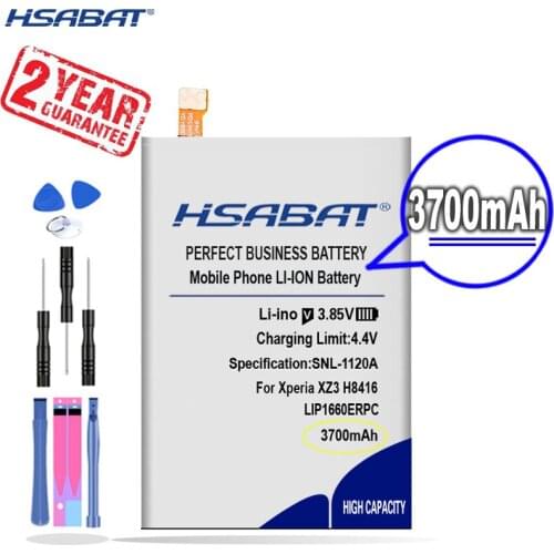 New Arrival [ HSABAT ] 3700mAh LIP1660ERPC Replacement Battery for Sony Xperia XZ3 H8416 H9436 H9493
