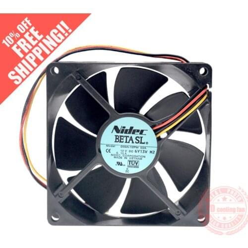 NEW NIDEC D09A-12PM 9025 12V 0.1A 9CM silence cooling fan