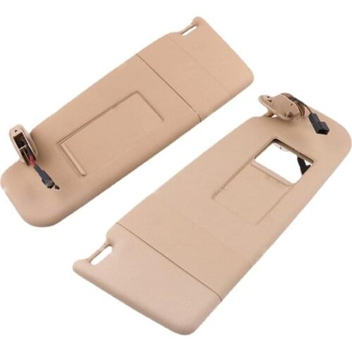 Pair 3B0 857 551 3B0 857 552 Sun Visor Sunvisor Left Right For Volkswagen Beetle 1998-2010 Golf Passat 1998-2005 B5 Superb