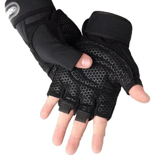 Gym Gloves Fitness Weight Lifting Gloves Unisex Body Building Training Sports Exercise Sport Workout Gloves