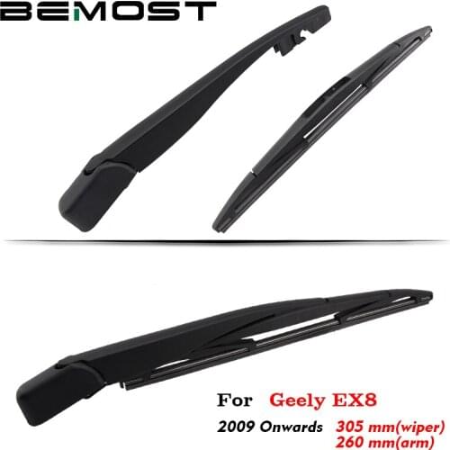 BEMOST Car Rear Window Wiper Arm Blade Rubber For Geely EX8 305MM Hatchback 2009 2010 2011 2012 2013 2014 2015 2016 2017 2018