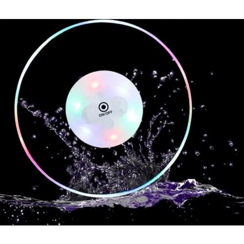 T3EC 1 Set of 3 LED Light Acrylic Cup Cocktail Coaster, Glass Bar Bartender Luminous Colorful Drinks Coasters for Decoration