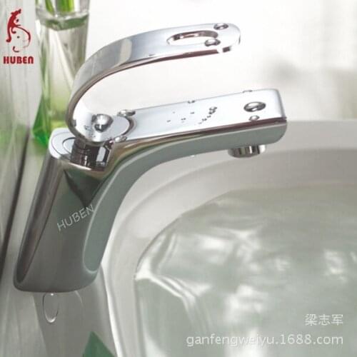 Tiger Ben Full copper wash basin faucet hole washbasin counter basin faucet Basin faucet hot and cold taps Basin