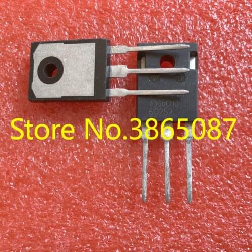 75G60HD FGW75N60HD OR 75G60H FGW75N60H OR 75G60VD FGW75N60VD TO-247 POWER TUBE IGBT TRANSISTOR 10PCS/LOT ORIGINAL NEW