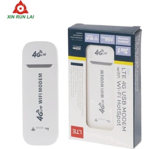 Unlocked USB Dongle Modem 150Mbps 4G LTE USB Modem Adapter Wireless USB Network Card Universal Wireless Modem 4G WiFi Router