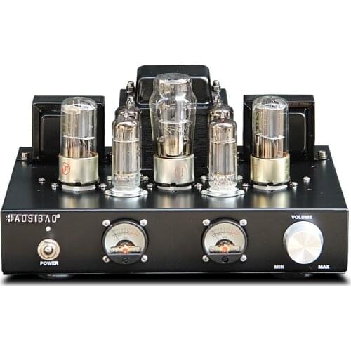 6p1 Class A single-ended parallel pure tube amplifier rectifier, 6n8p push 6p1, manual scaffolding, frequency response 20-20khz