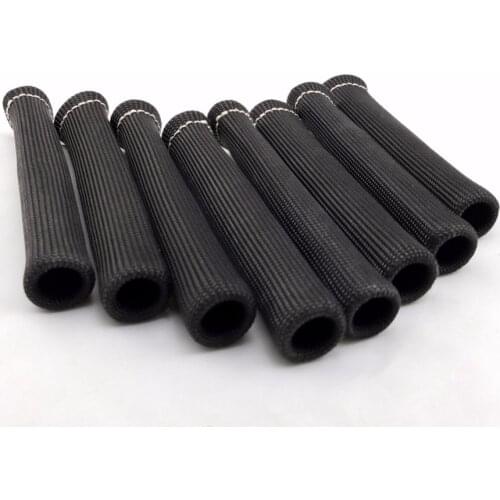 8 pieces 1200 Degree Heat Protector Cover Spark Plug Wire Sleeve