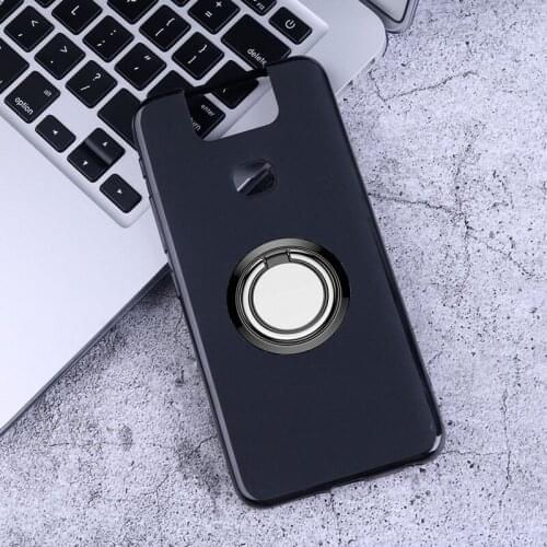 For ASUS ZenFone 6 ZS630KL Back Ring Holder Bracket Phone Case Cover Phone TPU Soft Silicone Cases ON ASUS ZenFone 6 ZS630KL