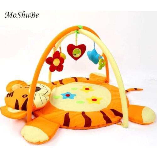 Baby Gym Fitness Rack Crawling Activity Play Mat Soft Unisex Kids Carpet Educational Game Blanket Toys for Children Pad