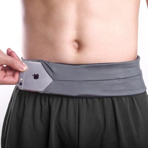 Running movement pockets fitness elastic waistband outdoor cycling receive contact pockets outdoor pockets