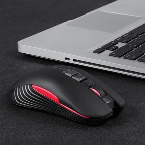 M600 2.4g Mute Button Chargeable Wireless Backlight DPI Adjustable Mouse Usb Receiver For Computer Laptop