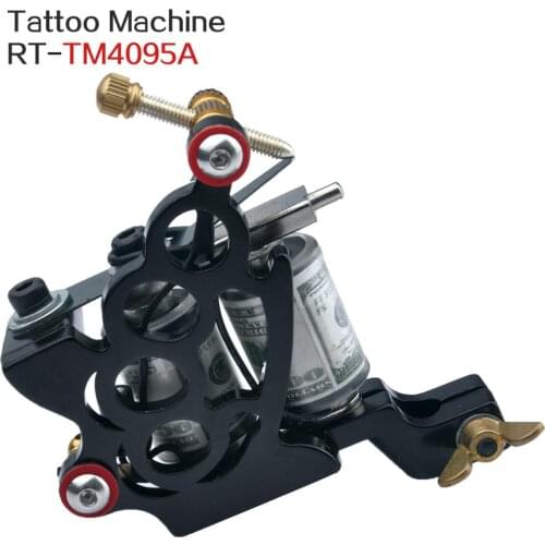 10 Wrap Coil Iron Tattoo Machine Professional Shader Liner Permanent Makeup Body Art Tattoo Gun for Tattoo Artist