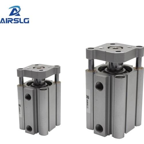 CQMB/CDQMB Series Pneumatic Thin AIR Cylinder SMC Type Double Acting Guide Rod Conpact Bore 12mm Stroke 5-100mm