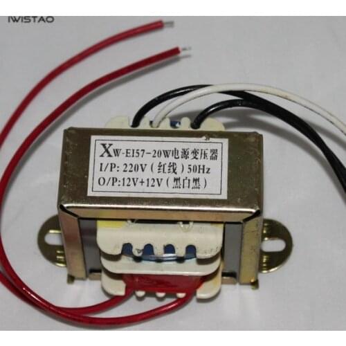 Power Transformer Dual 12V EI for Preamplifier Amp HIFI Audio DIY