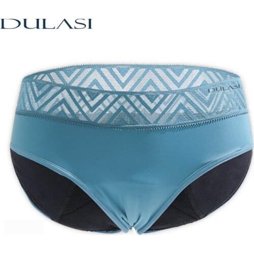 Period Panties For Women Sexy Menstrual Pants Green Lingerie Top Underwear Four Layers Physiological Underpants Dropshipping