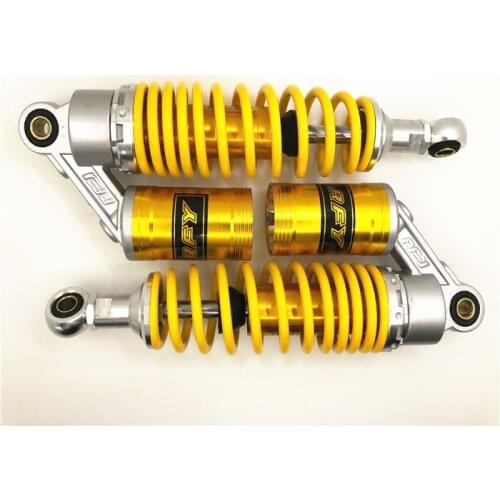 Universal 305mm 310mm 7mm spring shock absorber motorcycle assy for VIRAGO YAMAHA VIRAGO XV250 XV535 SR250 yellow & gold