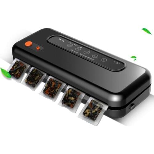 220V/110V Automatic Vacuum Bag Packaging Machine Household Vacuum Sealer Fresh Sealing Machine Food Saver Vacuum Packer SX-158