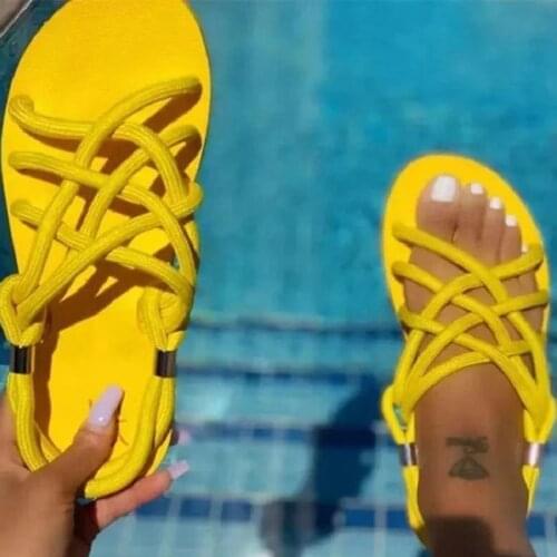 Womens Sandals Summer New Shoes For Women Ladies Sandals Flats Sandals Women Female Shoes Casual Shoes Woman Walking Slippers