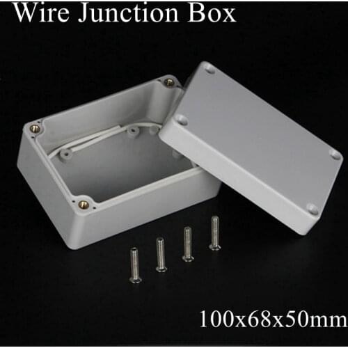 100x68x50mm ABS IP65 Waterproof Plastic Wire Junction Box Distribution Enclosure Project Case Electronic Terminal Instrument