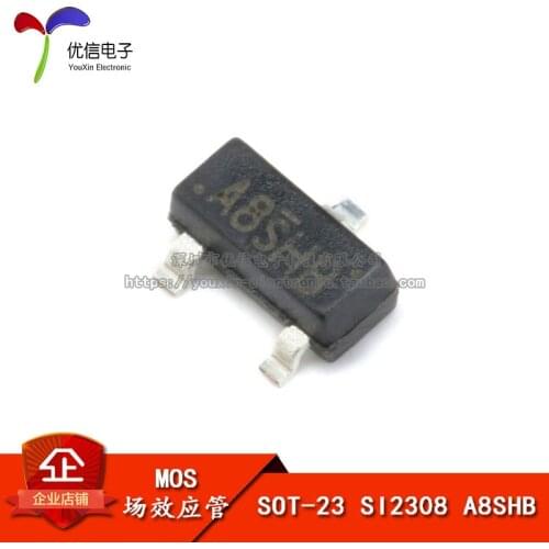 SMD transistor SOT-23 SI2308 A8SHB MOS transistors N-channel MOSFET transistor