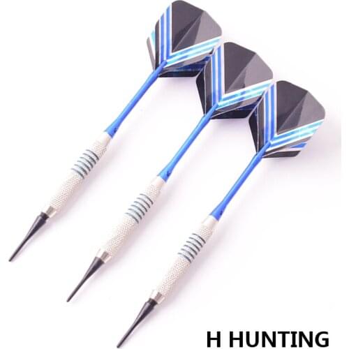 3PCS Professional Darts 18g Blue Soft Darts Electronic Soft Tips Darts Indoor Game Darts Electronic Sets