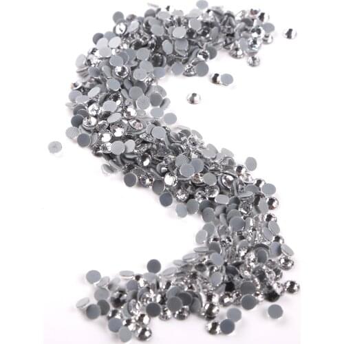5 bags Rhinestone SS20 (4.6-4.8mm) Clear Color Crystal DMC Hot Fix Flat Back Strass Stone Hot Fix Crystal Iron on Garment